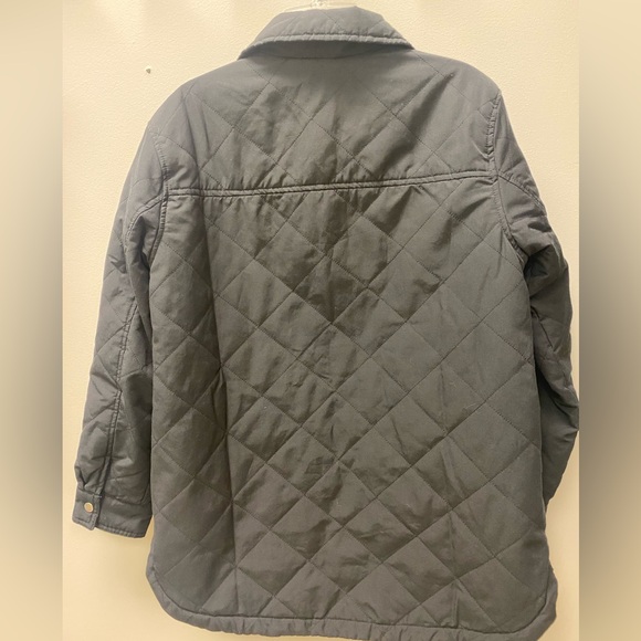 Old Navy Quilted Utility Jacket black NWT - Picture 14 of 15